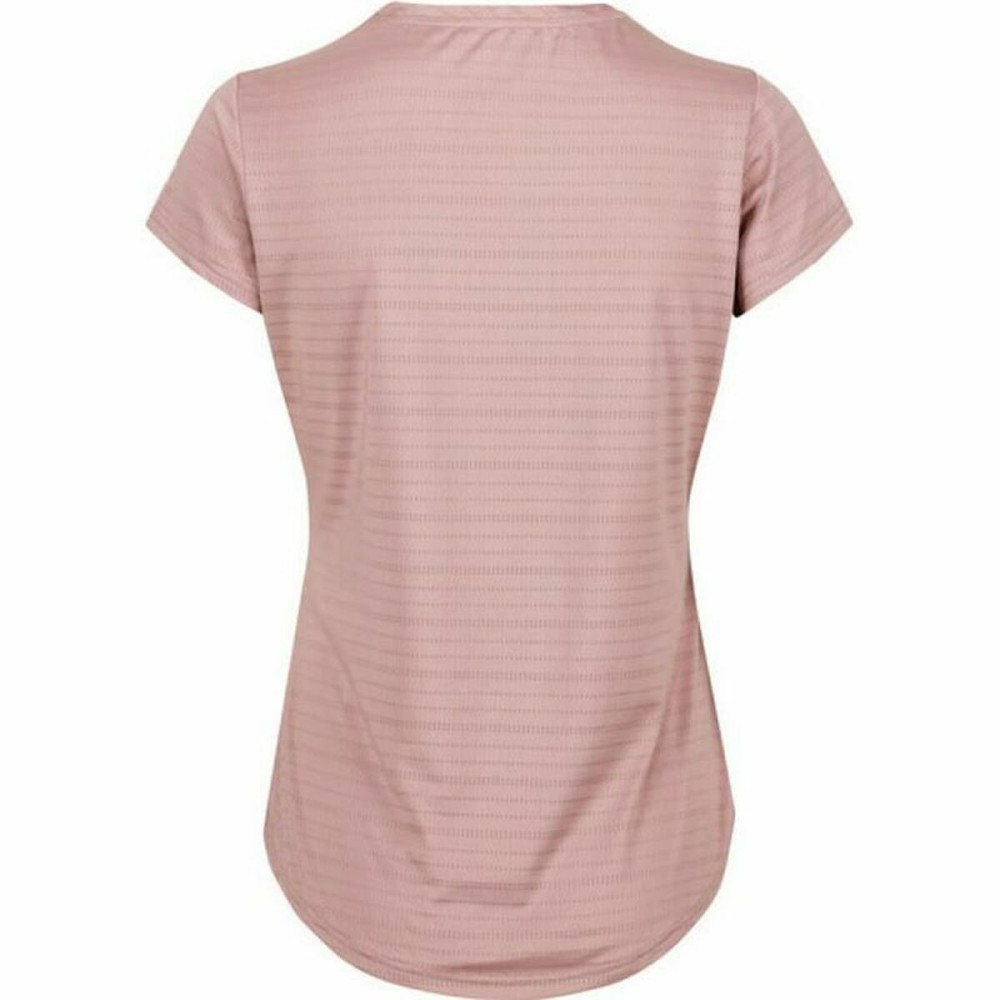 Damen Kurzarm-T-Shirt Regatta Limonite VI Dusky Berg Lachsfarben