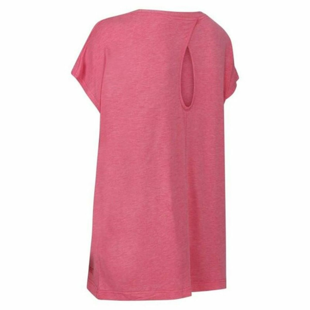 Women’s Short Sleeve T-Shirt Regatta Bannerdale Fruit Moutain Pink