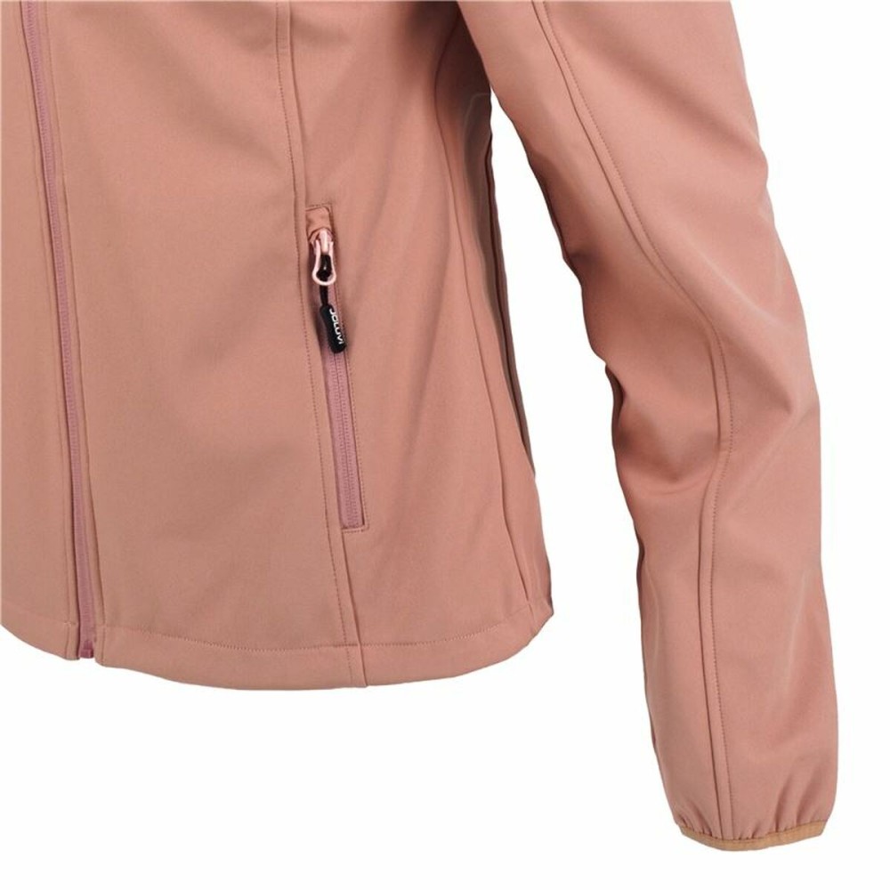 Sportjacke für Frauen Joluvi Soft-Shell Mengali Rosa