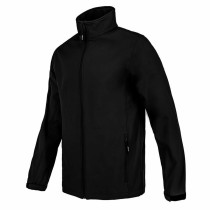 Sportjackefür Herren Joluvi Soft-Shell Mengali Schwarz