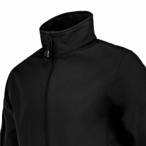 Sportjackefür Herren Joluvi Soft-Shell Mengali Schwarz