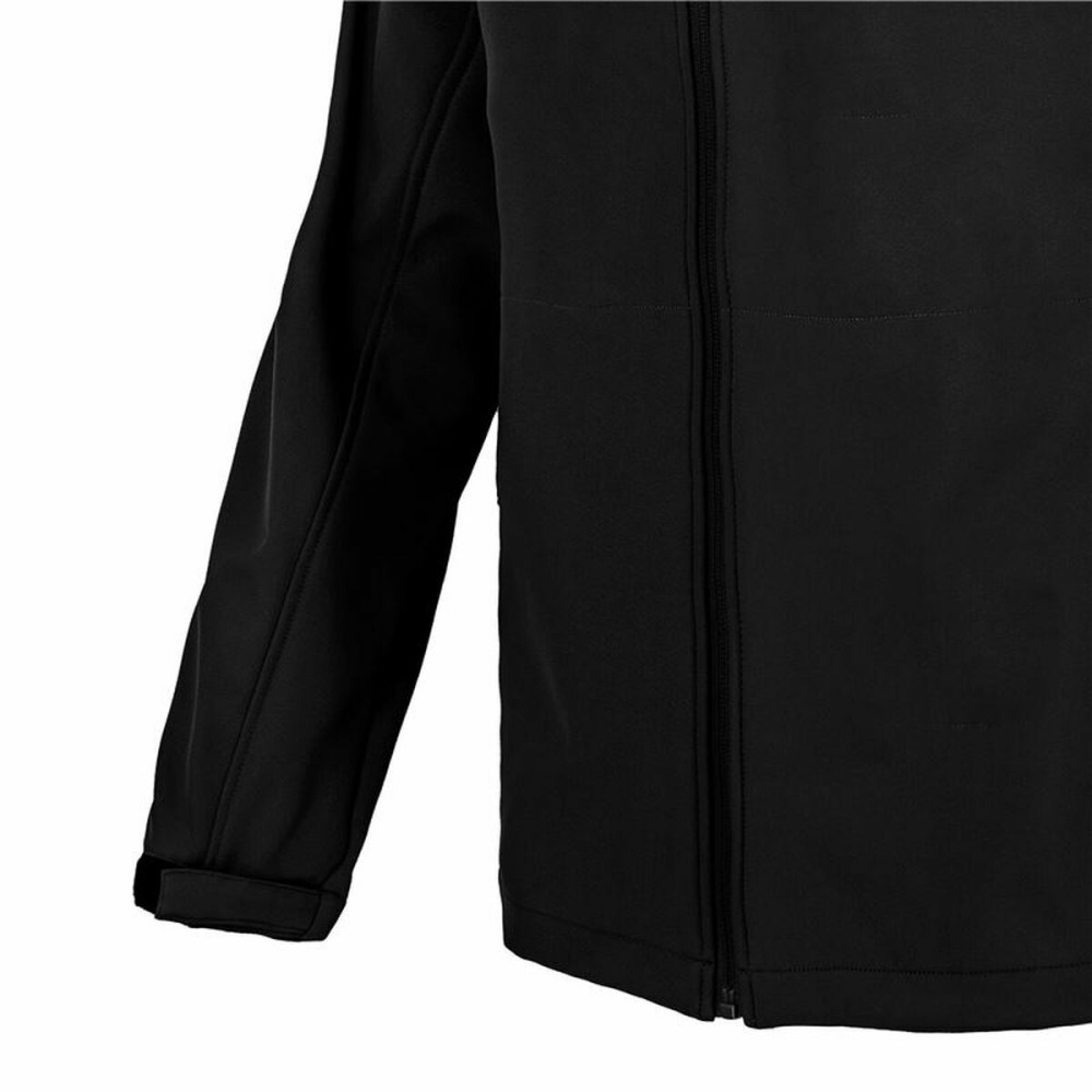 Sportjackefür Herren Joluvi Soft-Shell Mengali Schwarz