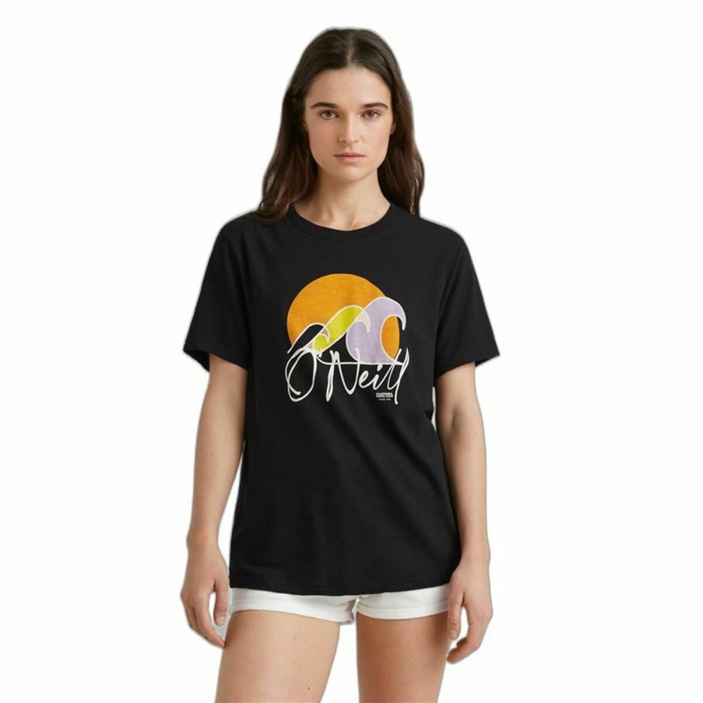 Women’s Short Sleeve T-Shirt O'Neill Luano Graphic Black