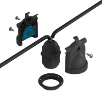 Lampenfassung Creative Schwarz E27