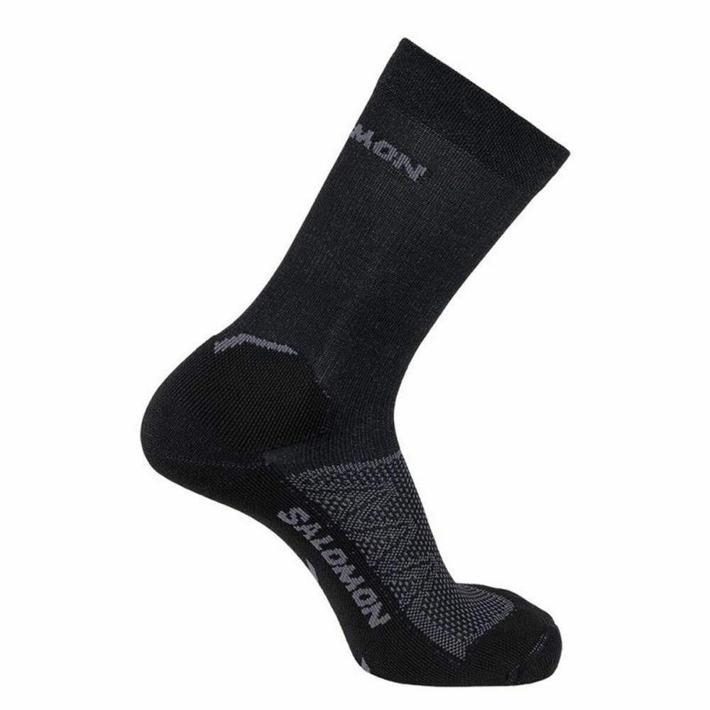 Sports Socks Salomon Speedcross Crew Black