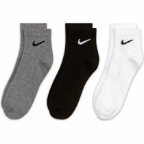 Chaussettes de Sport Nike Everyday Lightweight Gris 3 paires