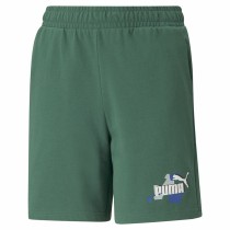 Short de Sport pour Enfants Puma Puma Essentials+ Street Art Vert