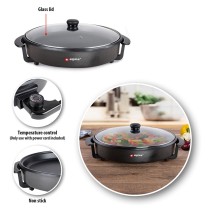 Multifunktionale Grillpfanne Alpina Ø 40 cm Glas