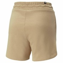 Sports Shorts for Women Puma Essentials 5" High Waist Beige