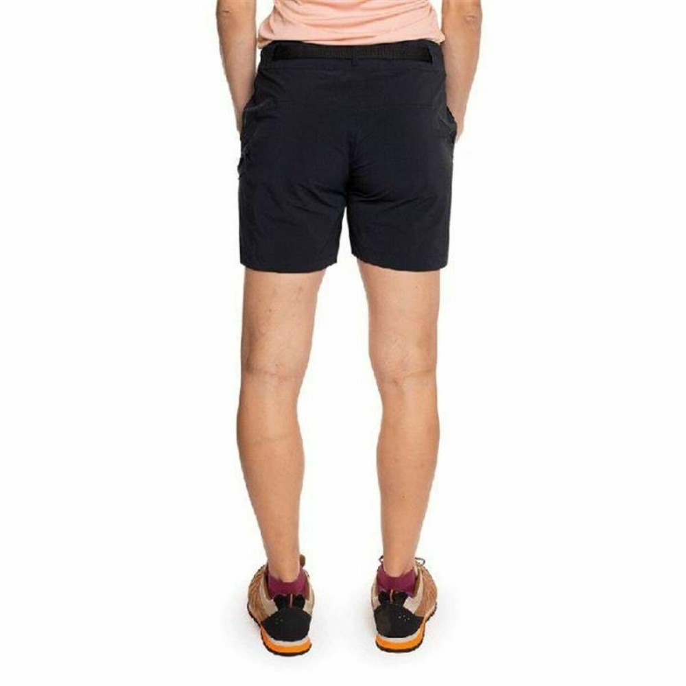 Short de Sport pour Femme Trangoworld Yittu Noir