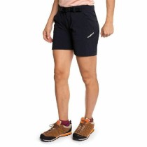 Damen-Sportshorts Trangoworld Yittu Schwarz