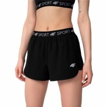 Sports Shorts for Women 4F Quick-Drying Black