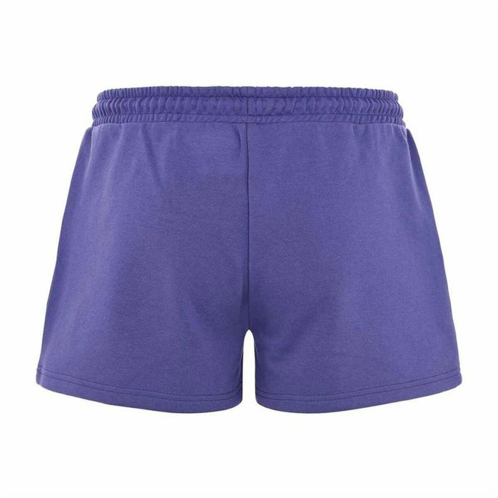 Short de Sport pour Femme Kappa Edilie CKD Violet Bleu