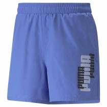 Men's Sports Shorts Puma Ess+ Logo Power Blue