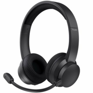 Bluetooth Kopfhörer mit Mikrofon Trust Ayda ENC Schwarz