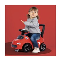 Tricycle Smoby Noir Rouge 2 en 1