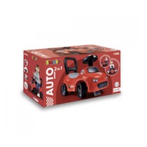 Tricycle Smoby Noir Rouge 2 en 1