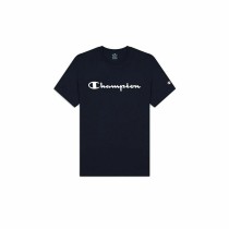 Herren Kurzarm-T-Shirt Champion Crewneck Blau