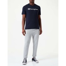 Herren Kurzarm-T-Shirt Champion Crewneck Blau