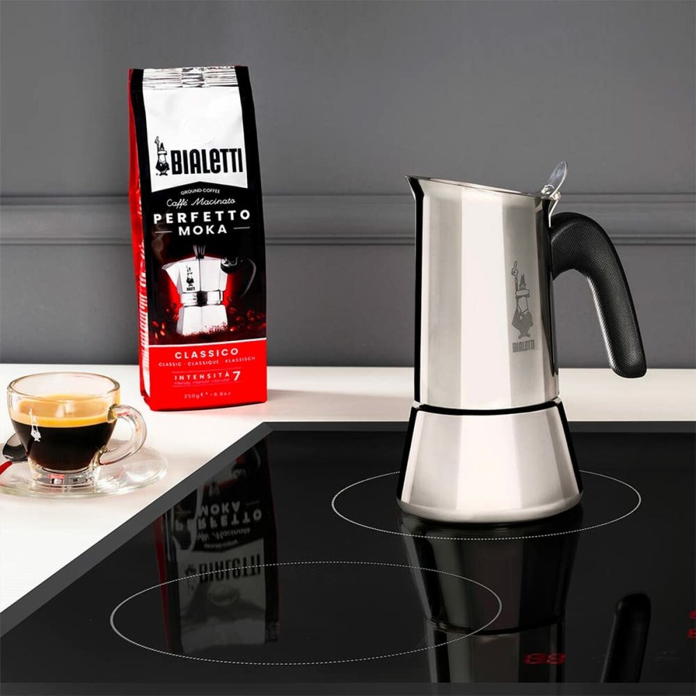 Cafetière Italienne Bialetti NEW VENUS Argenté Métal Acier inoxydable
