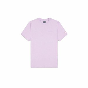 Men’s Short Sleeve T-Shirt Champion Crewneck Lilac