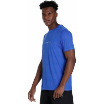 Herren Kurzarm-T-Shirt Puma Run Favorite Logo Blau