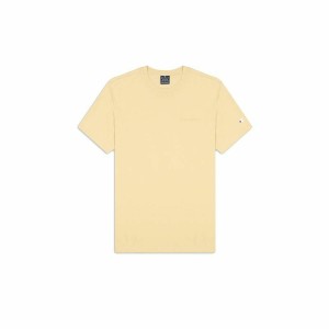 Herren Kurzarm-T-Shirt Champion Crewneck Beige