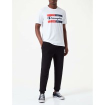 Men’s Short Sleeve T-Shirt Champion Crewneck White