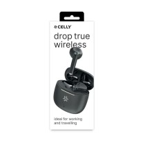Bluetooth Kopfhörer mit Mikrofon Celly BUZ2 Schwarz