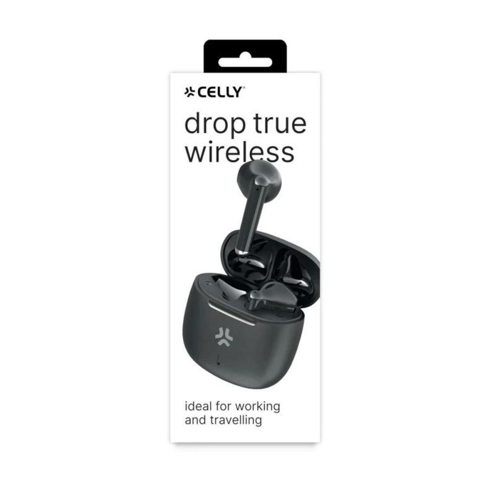 Bluetooth Kopfhörer mit Mikrofon Celly BUZ2 Schwarz