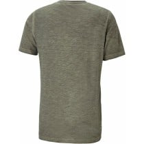 Men’s Short Sleeve T-Shirt Puma Studio Foundation Green Olive