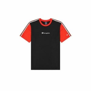 Men’s Short Sleeve T-Shirt Champion Crewneck Black