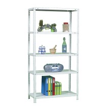 Shelves Simon Rack Comfort Plus 5/400 White 200 x 100 x 40 cm Metal 5 Shelves 100 kg