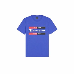 T-shirt à manches courtes homme Champion Crewneck Bleu