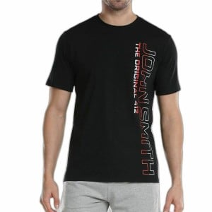 Herren Kurzarm-T-Shirt John Smith Jalde Schwarz