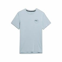 Herren Kurzarm-T-Shirt 4F Fnk M210 Hellblau