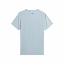 Herren Kurzarm-T-Shirt 4F Fnk M210 Hellblau