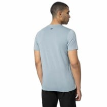 Herren Kurzarm-T-Shirt 4F Fnk M210 Hellblau