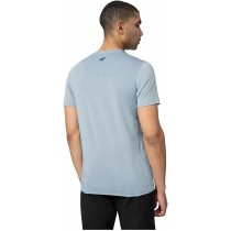 Herren Kurzarm-T-Shirt 4F Fnk M210 Hellblau