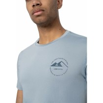 Herren Kurzarm-T-Shirt 4F Fnk M210 Hellblau