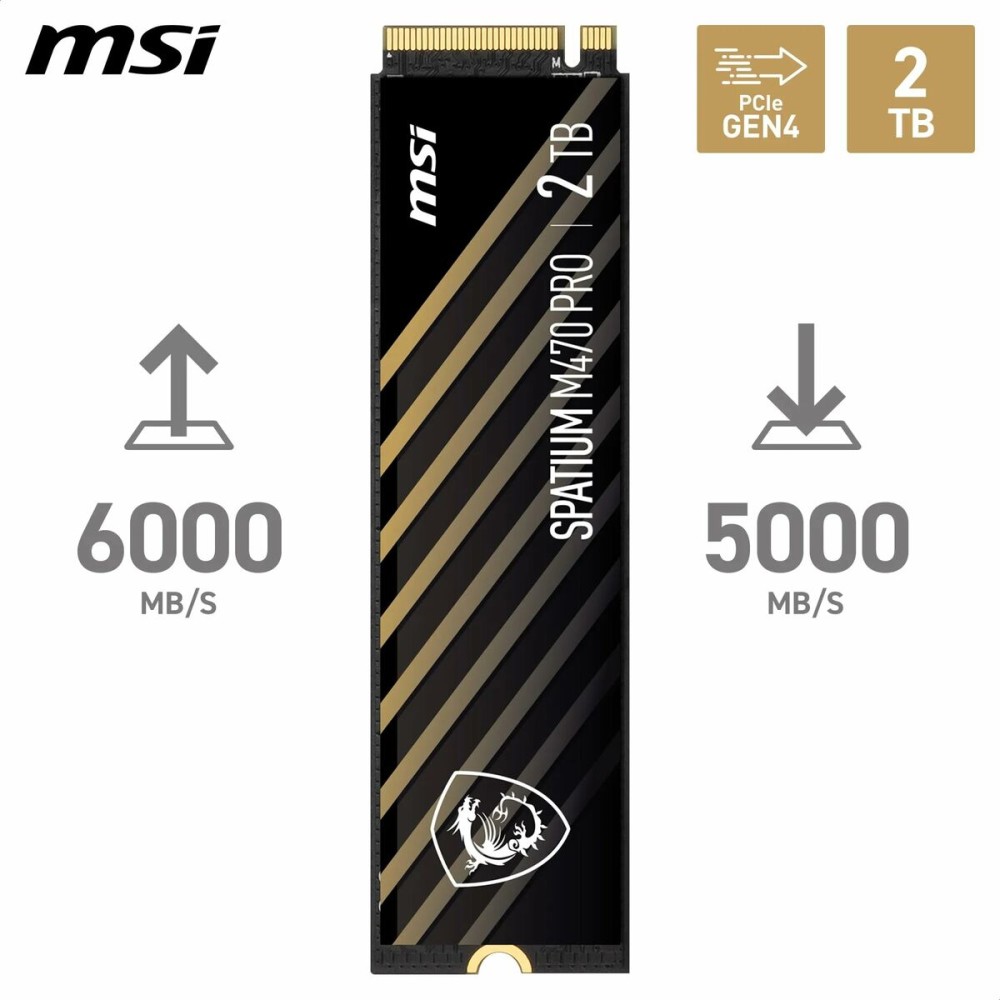 Festplatte MSI S78-440Q990-P83 2 TB SSD