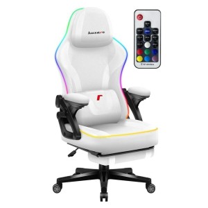 Chaise de jeu Huzaro HZ-FORCE 4.6 RGB WHITE MESH