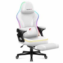 Chaise de jeu Huzaro HZ-FORCE 4.6 RGB WHITE MESH