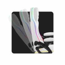 Chaise de jeu Huzaro HZ-FORCE 4.6 RGB WHITE MESH