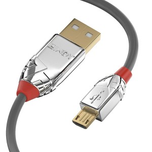 USB 2.0 A zu Micro USB-B-Kabel LINDY 36652 2 m