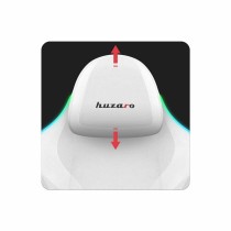 Chaise de jeu Huzaro HZ-FORCE 4.6 RGB WHITE MESH