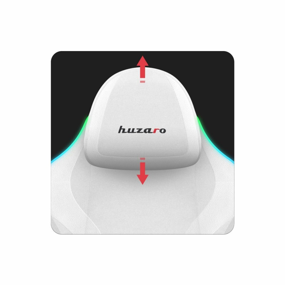 Gaming-Stuhl Huzaro HZ-FORCE 4.6 RGB WHITE MESH