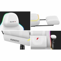 Chaise de jeu Huzaro HZ-FORCE 4.6 RGB WHITE MESH