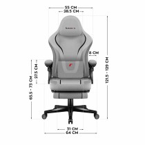 Gaming-Stuhl Huzaro HZ-FORCE 4.6 GREY