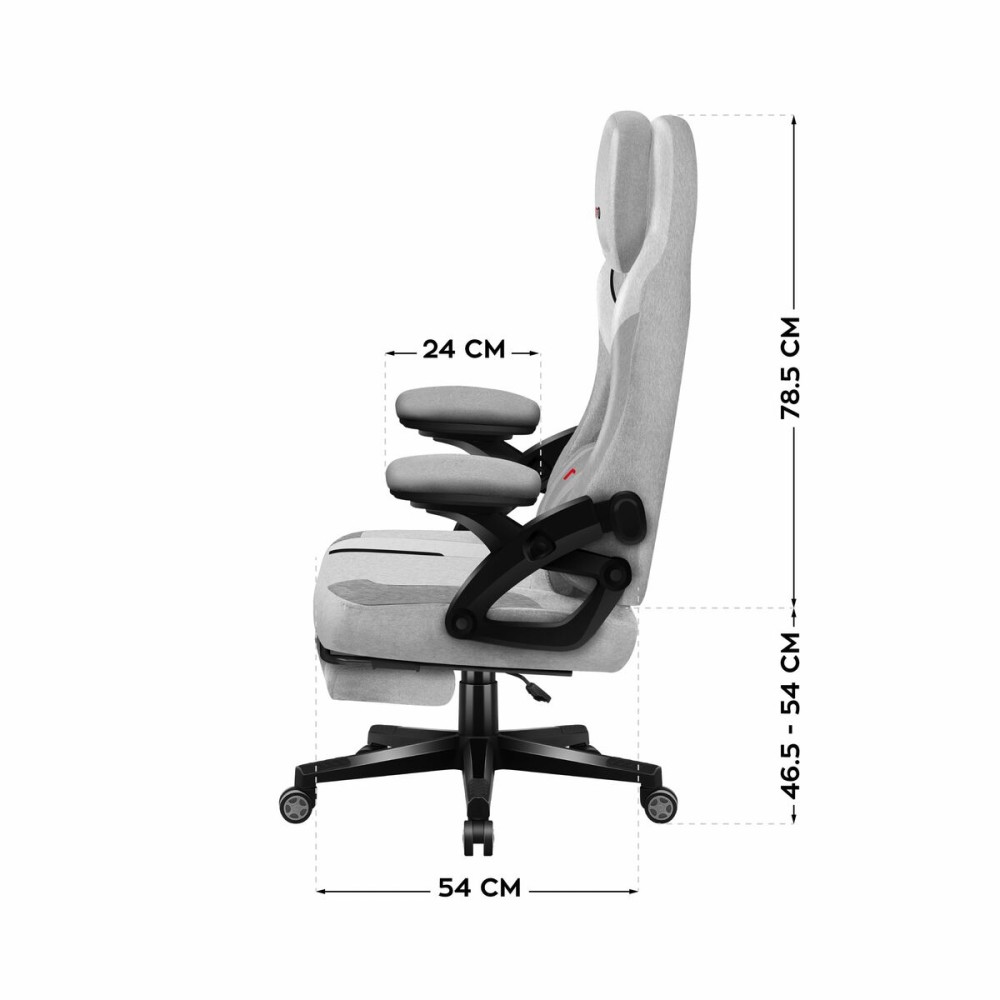 Chaise de jeu Huzaro HZ-FORCE 4.6 GREY